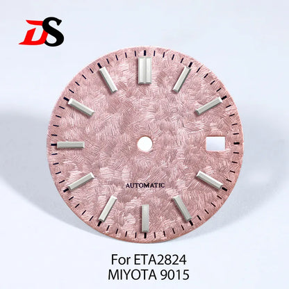 28.5mm Dial 62GS Xinzhou Sakura Dial No Lume for ETA2824 SW200 MIYOTA9015 Movement
