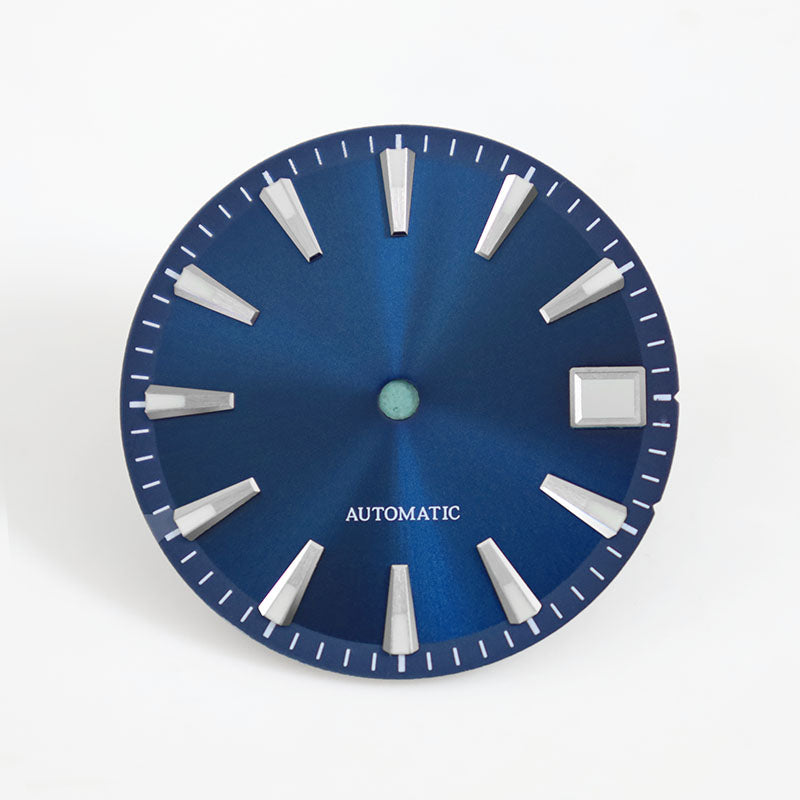 Ome-ga Index Blue Dial with Chapter Ring Effect Date