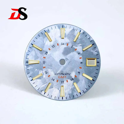 DS Sakura Orange GMT Dial Blue Luminous NH34GMT 28.5mm