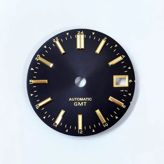 GMT Dial Gold Text