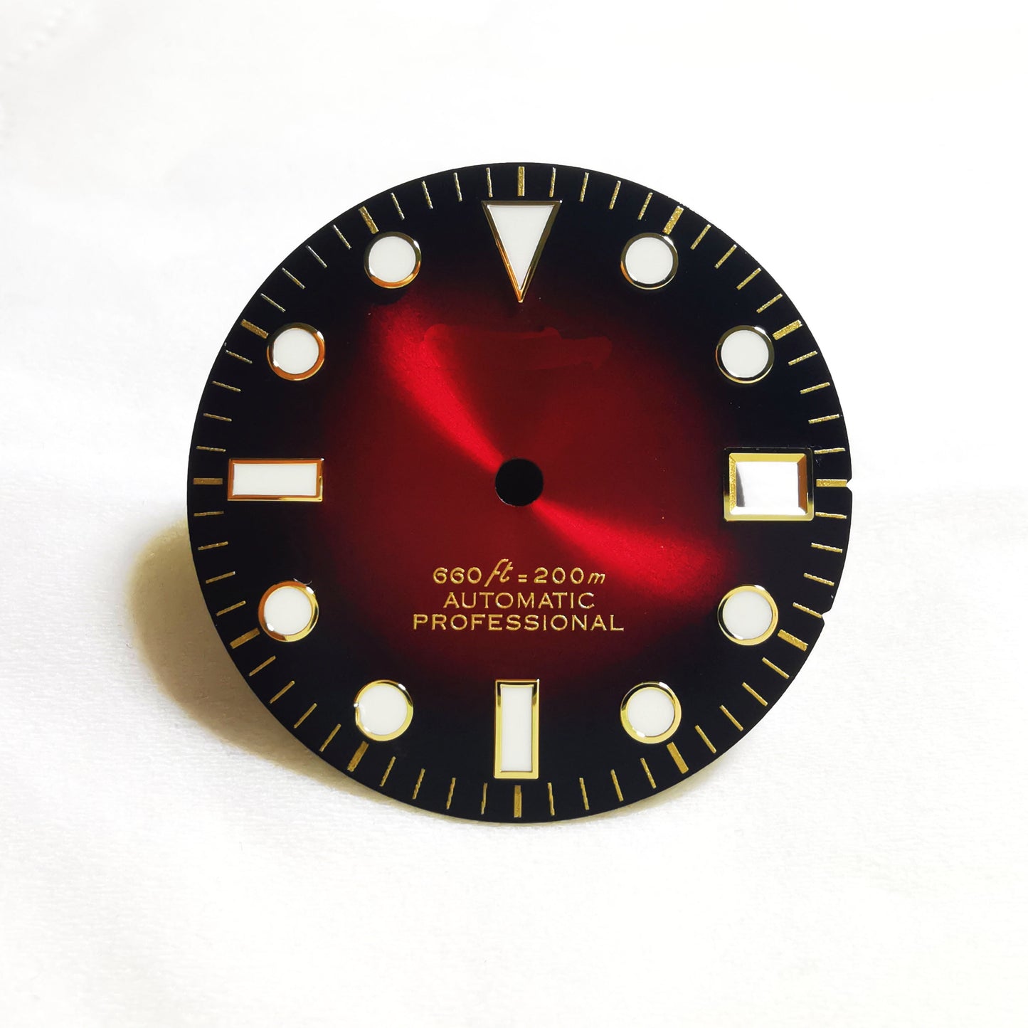 28.5mm Sunburst Matte Dial Gold YM Index BWG9 C3 Lume NH35NH36 Movement