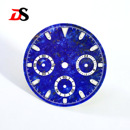 29.5mm Lapis Lazuli Dial Turquoise BGW9 Lume for VK63 Movement Stone