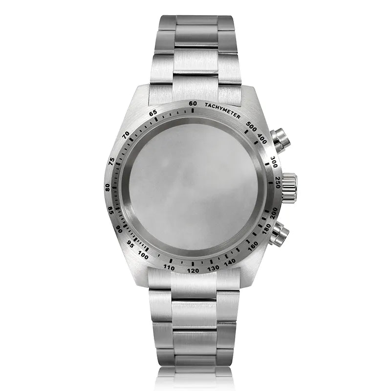 DS Watch VK63 39mm Watch Case Solid Stainless Steel for VK64 Watches Automatic Movement Accessory Parts