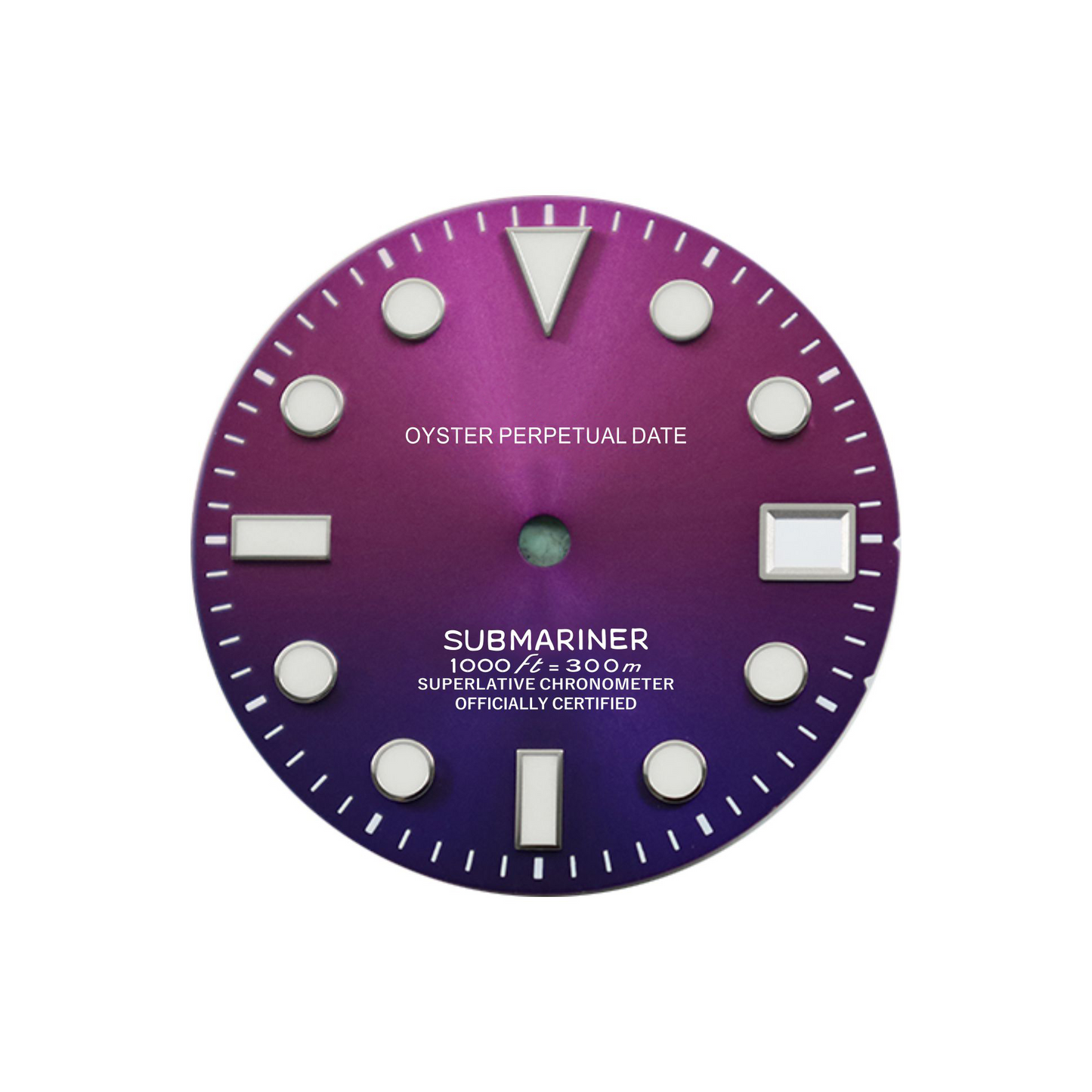 Sunburst SUB Dial Mod Luminous Dial NH35NH36 Movement 28.5mm