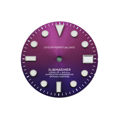 Sunburst SUB Dial Mod Luminous Dial NH35NH36 Movement 28.5mm