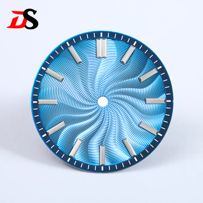 Guilloche Dial No Lume Sterile 28.5mm NH35NH34 Movement 3 O'clock /6O'clock /no Date