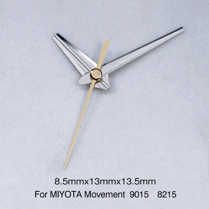 MIYOTA 9015 9039 GS Watch Hands 8.5*13.5mm High-quality 8215/8200/2813/ST16/8205 Movement No Lume Watch Accessories