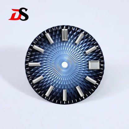 28.5mm Dial Pineapple Face Dial Envelope Diamond Pattern No Lume for NH35NH36 Movement