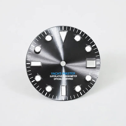 SUB 28.5mm Dial Matte Sunburst Yacht Literally Mod BGW9 C3 Lume NH35 Movement