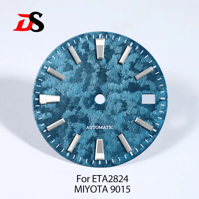 28.5mm Dial 62GS Xinzhou Sakura Dial Blue Lume for NH35 ETA2824 SW200 MIYOTA9015 Movement No Date