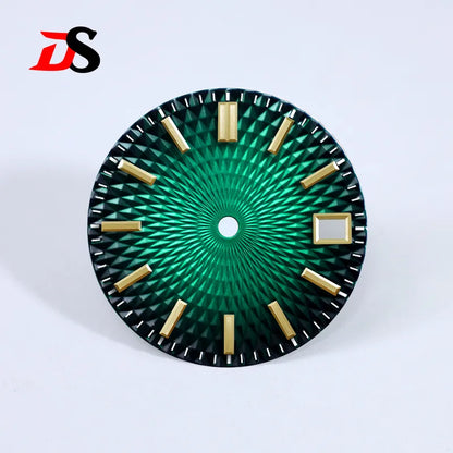 28.5mm Dial Pineapple Face Dial Diamond Pattern No Lume for NH35NH36 Movement