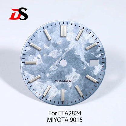 28.5MM Sakura Dial No Lume for ETA2824/MIYOTA 9015 Movement No Date