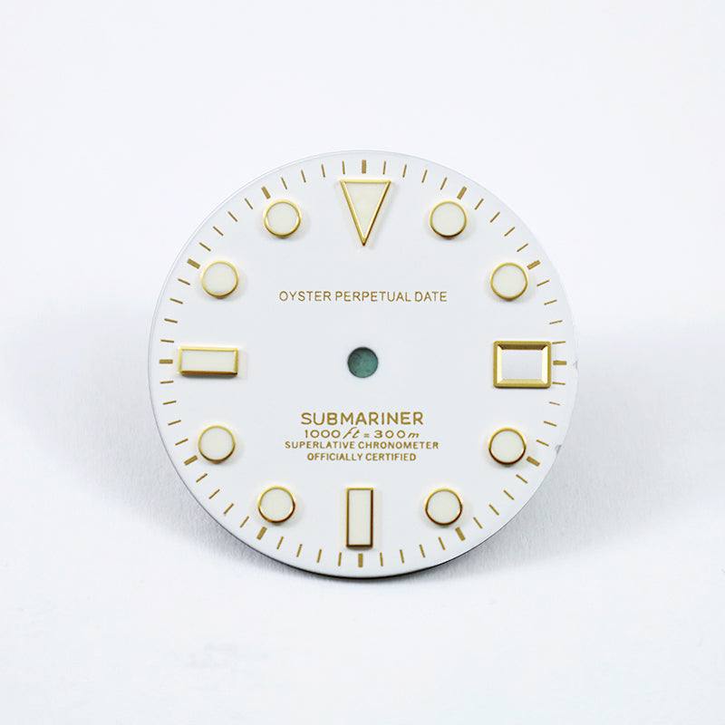 Gold Index Sunburst SUB Dial Mod BGW9 C3 Lume Dial NH35NH36 Movement 28.5mm