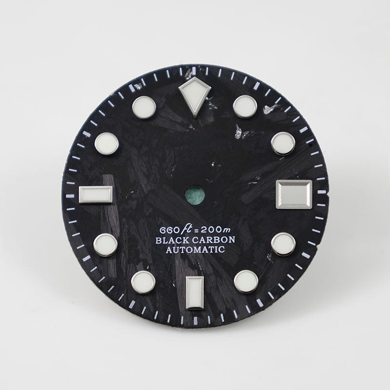 Carbon Fiber Dial Diamond Index 28.5mm NH35 Dial