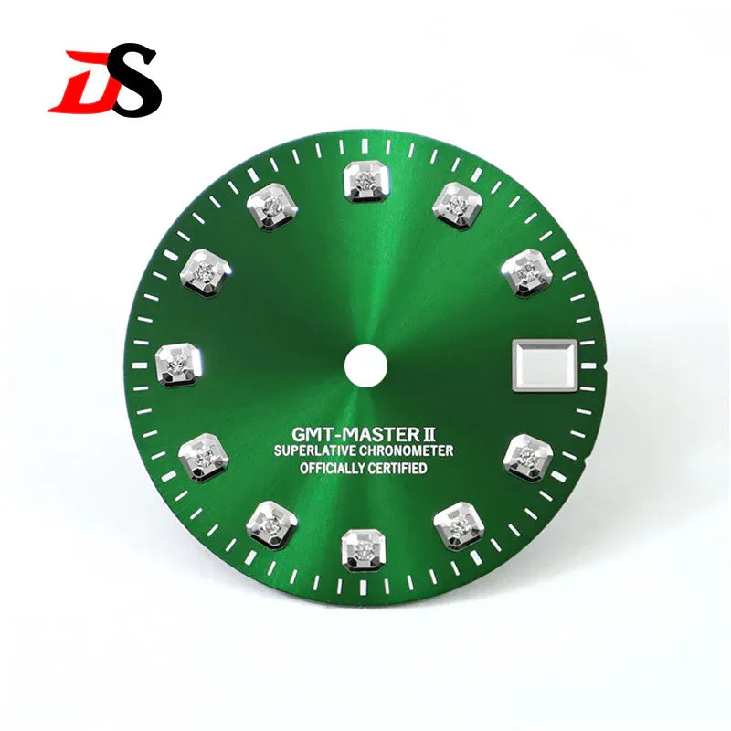 Zircon Dial NH34 Simulated Diamond Index GMT