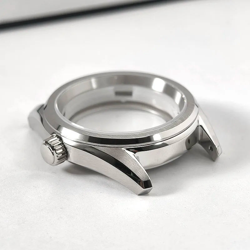 38mm Watch Case Stainless Steel Classic for MIYOTA 9015 Movement 28.5mm Dial