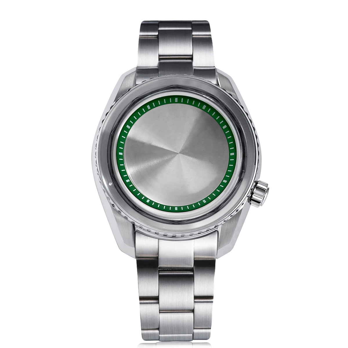 SPB185 42mm Case No Bezel Two-way Rotation NH34 NH35 Three-bead Strap