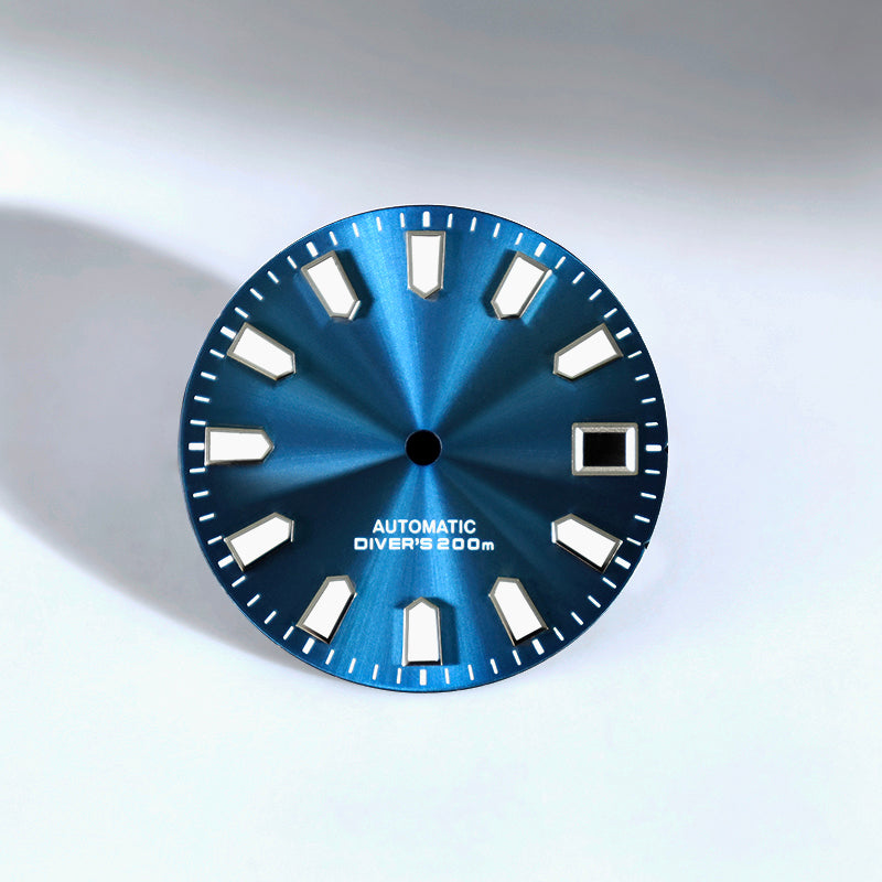 Sunburst New Date Dial Blue Lume