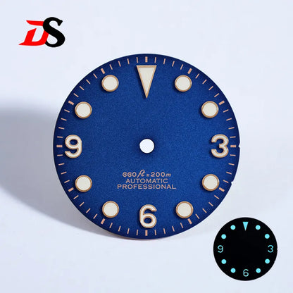 369 Matte Dial Black Tudor-style NH38 Movement BGW9 Lume