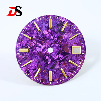 28.5mm Gradient Ice Crystal Titanium Dial NO Lume NH35 Movement