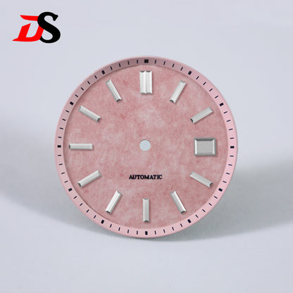33.5mm Pink Dial No Lume for 40MM GS Case NH35 NH34