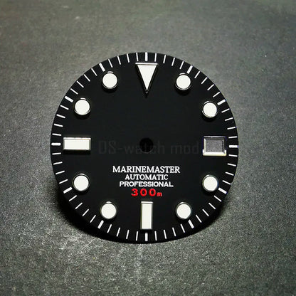 Sunburst Dial Matte Silver YM Index BGW9 C3 Lume for NH35NH36 Movement 28.5mm