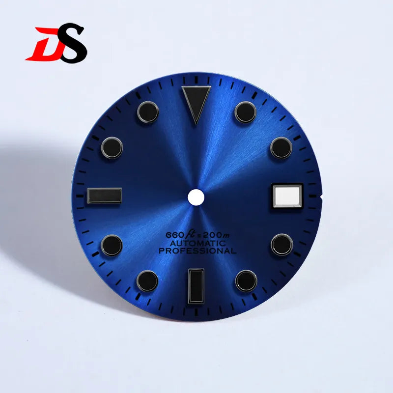 Matte 28.5mm Dial YM SUB Black Lume NH35 Movement Date
