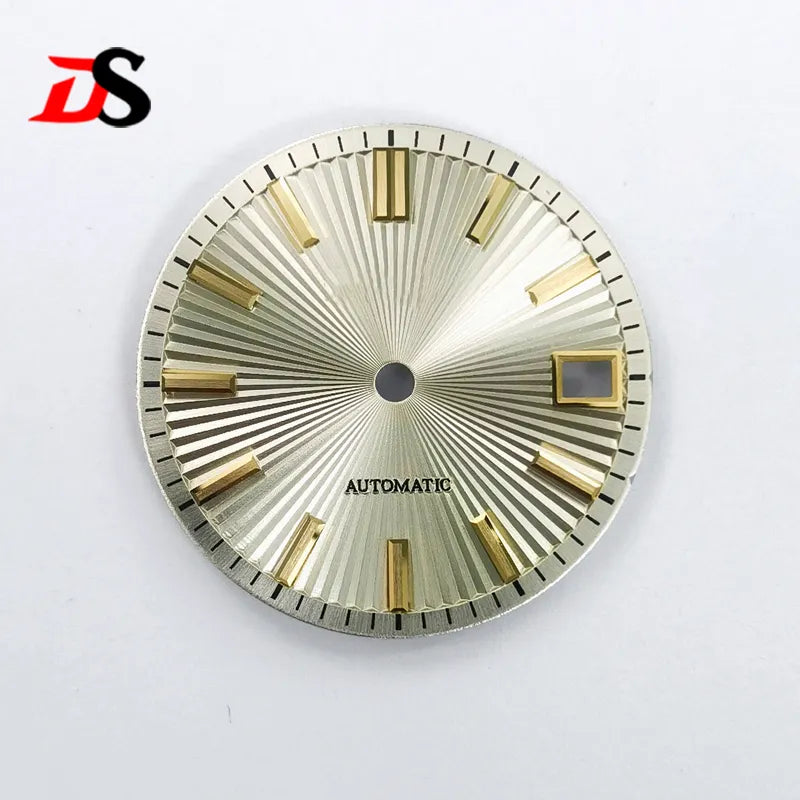 Red Cocktail Dial NH35NH34 No Lume 28.5mm