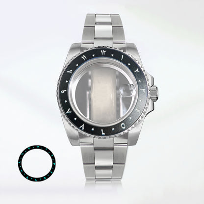 SUB Diving Case 40.5mm Stainless Steel GMT with Oyster Bracelet NH34 ETA2824