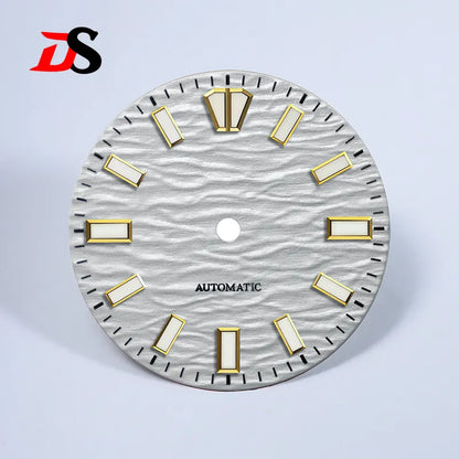 Gradient Wave Dial 28.5mm Blue Lume for NH35/NH38 Movement No Date