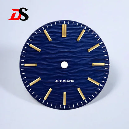 Gradient Wave Dial 28.5mm No Lume for NH35/NH38 Movement 3 O'clock Date/no Date