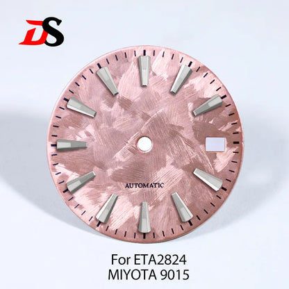 28.5MM Sakura Dial BGW9 C3 Lume for ETA2824/MIYOTA 9015 Movement
