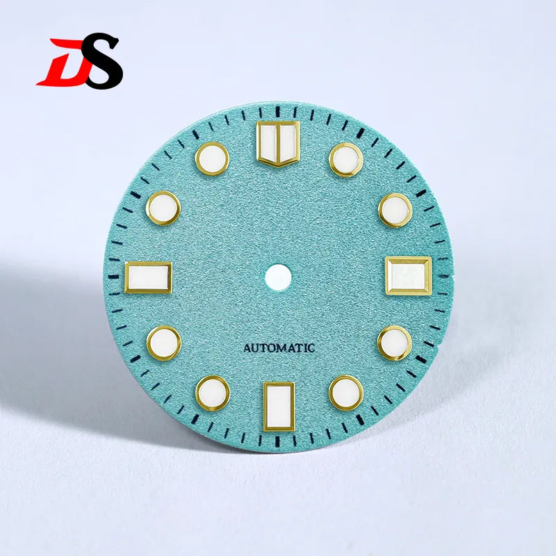 28.5mm Dial Gradient Matte Dial BGW9 C3 Lume for NH35 NH38 Movement