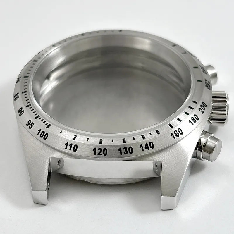 DS Watch VK63 39mm Watch Case Solid Stainless Steel for VK64 Watches Automatic Movement Accessory Parts