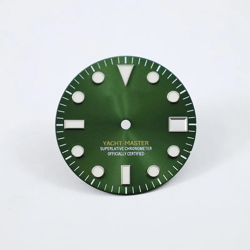 SUB 28.5mm Dial Matte Sunburst Yacht Literally Mod BGW9 C3 Lume NH35 Movement