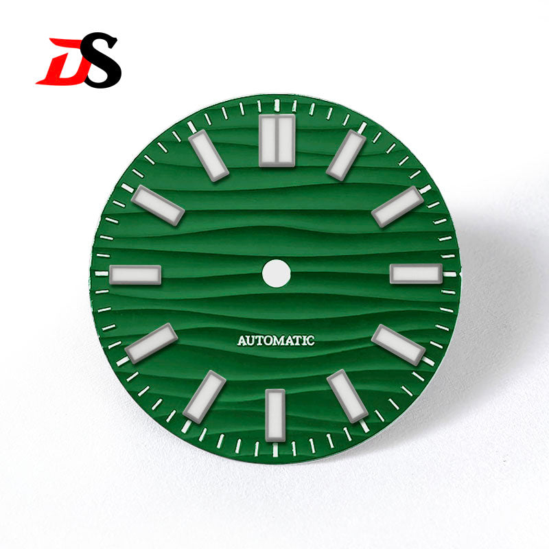 28.5mm Wave Dial BGW9 Lume for NH35 NH34 Movement No Date