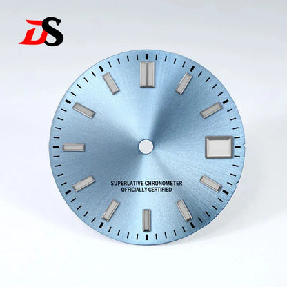 28.5mm Date just Dial sunburst dial NH35 movement