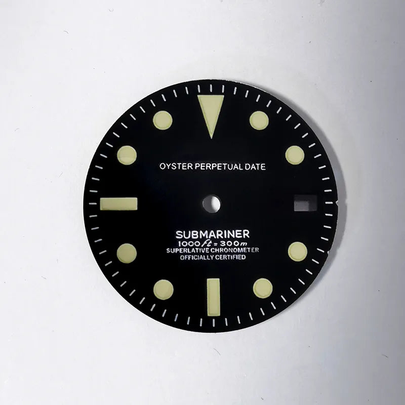 SUB 28.5mm Retro Dial Beige Lume Suitable for NH35NH34 GMT Movement