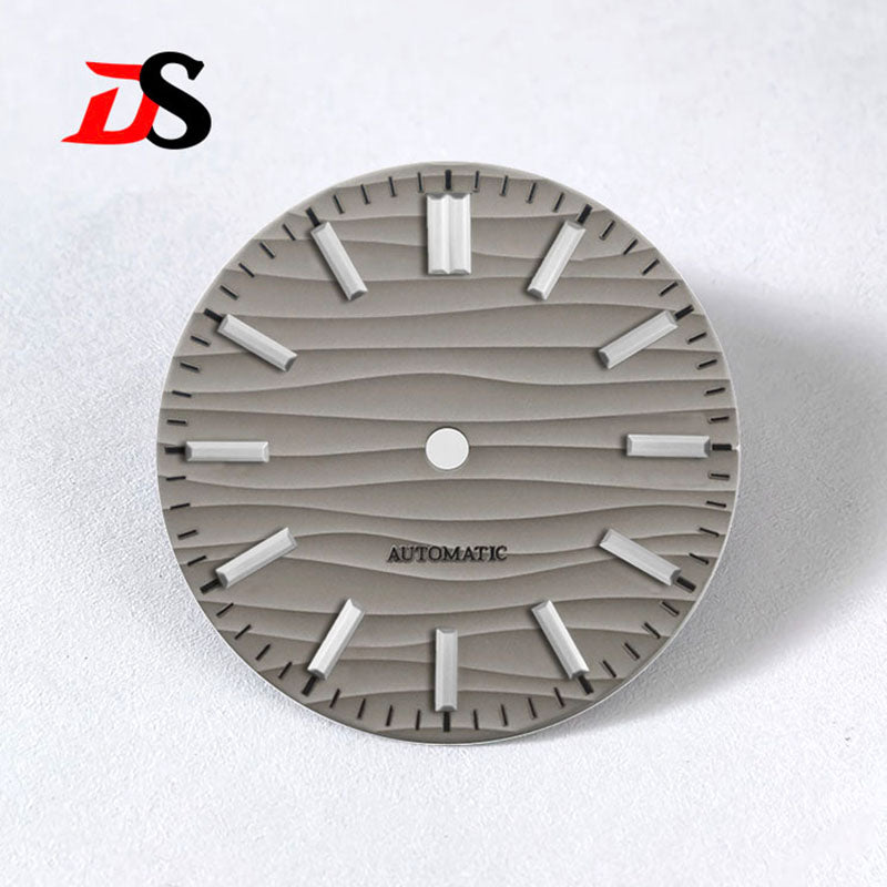 Sea Wave Dial No Date No Lume/blue lume NH35 Dial