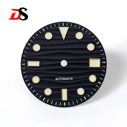 28.5mm Sea Wave Dial YM Index BGW9 C3 Lume Date NH35 NH34 Movement
