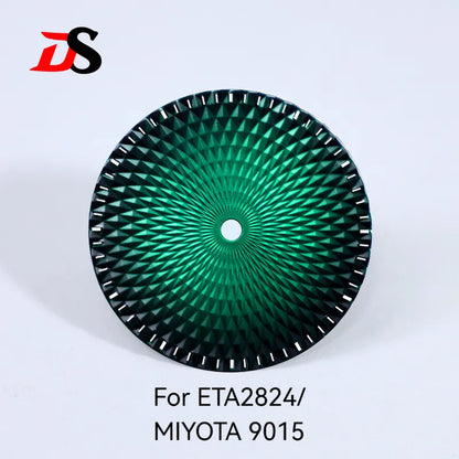 Blank Pineapple Face Dial Gradient 28.5mm for NH35 NH38 ETA2824/MIYOTA 9015 Movement No Date Dial