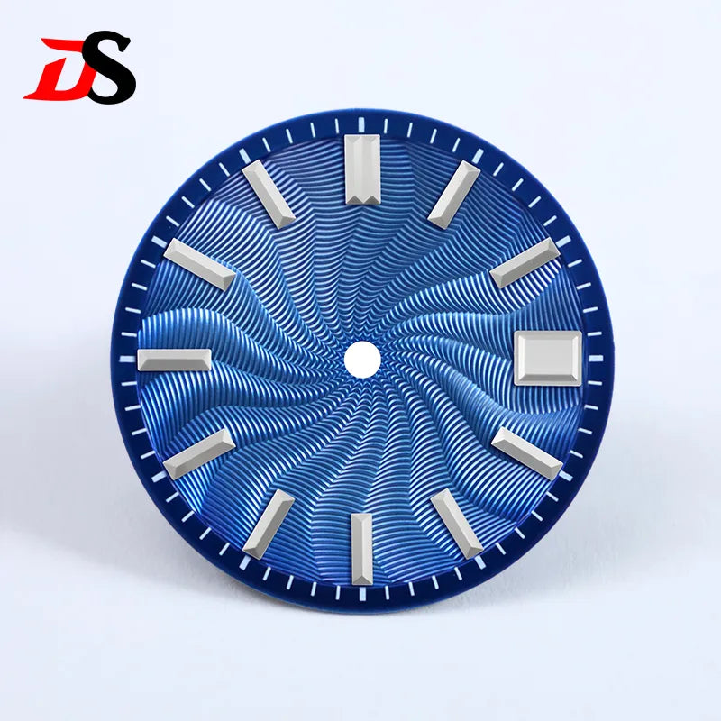 Guilloche Dial Envelope Index No Lume Sterile 28.5mm NH35NH34 Movement 3 O'clock /6O'clock /no Date