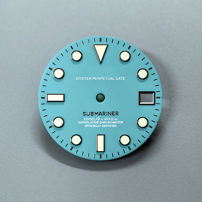 SUB Dial Mod Matte Dial BGW9 C3 Lume NH35NH36 Movement 28.5mm