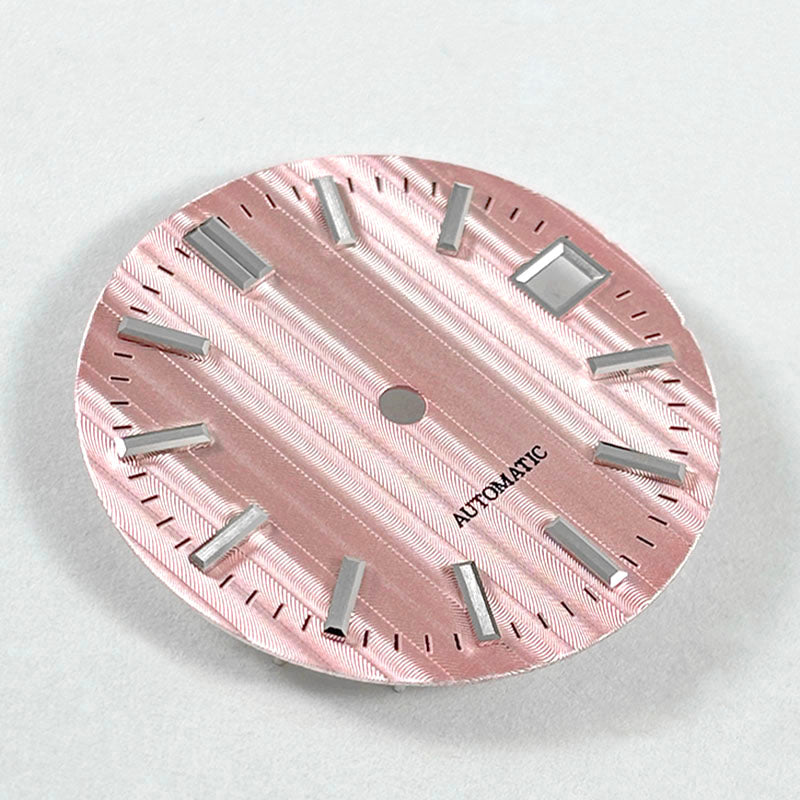 Vertical Pattern GS Bamboo Vertical Grain 28.5MM Dial Nh35 NH34