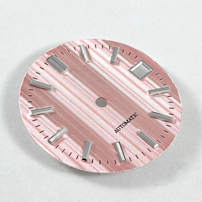 Vertical Pattern GS Bamboo Vertical Grain 28.5MM Dial Nh35 NH34