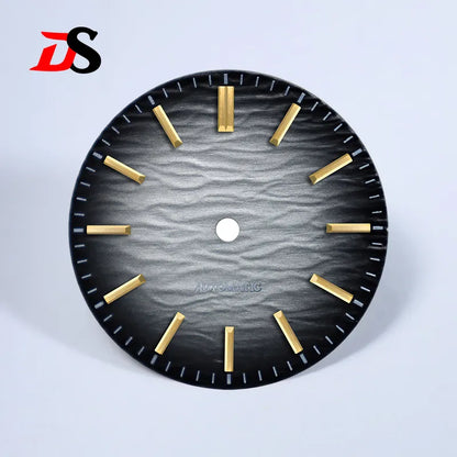 Gradient Wave Dial 28.5mm No Lume for NH35/NH38 Movement 3 O'clock Date/no Date