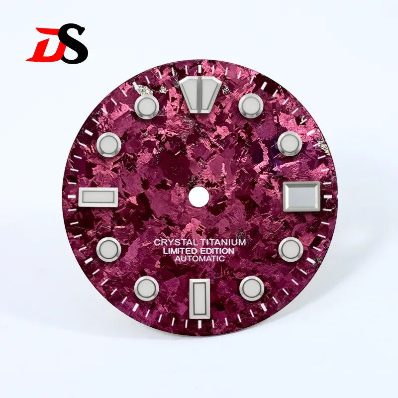 Ice Crystal Titanium Dial 28.5mm Dial BGW9 C3 Lume NH35 Movement