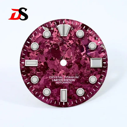 Ice Crystal Titanium Dial 28.5mm Dial BGW9 C3 Lume NH35 Movement