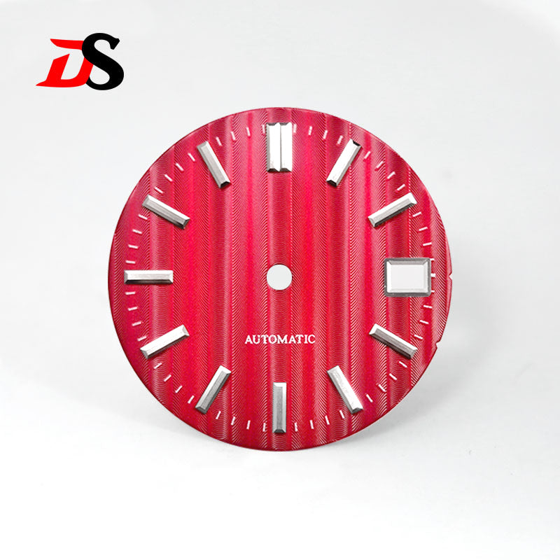 Vertical Pattern GS Bamboo Vertical Grain 28.5MM Dial Nh35 NH34