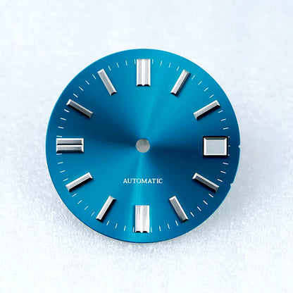 28.5mm Watch Dial Classic Sunburst Dial No Lume NH35 Movement